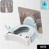 Wall Mounted Mop Broom Hanger Holder (1-Layer)